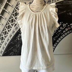 🌼$5🌼 Loft Ruffle Sleeve Top